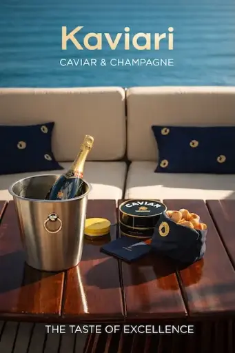 1h30 UNIQUEMENT DISPONIBLE POUR KAVIARI bateau privé DOLCE VITA