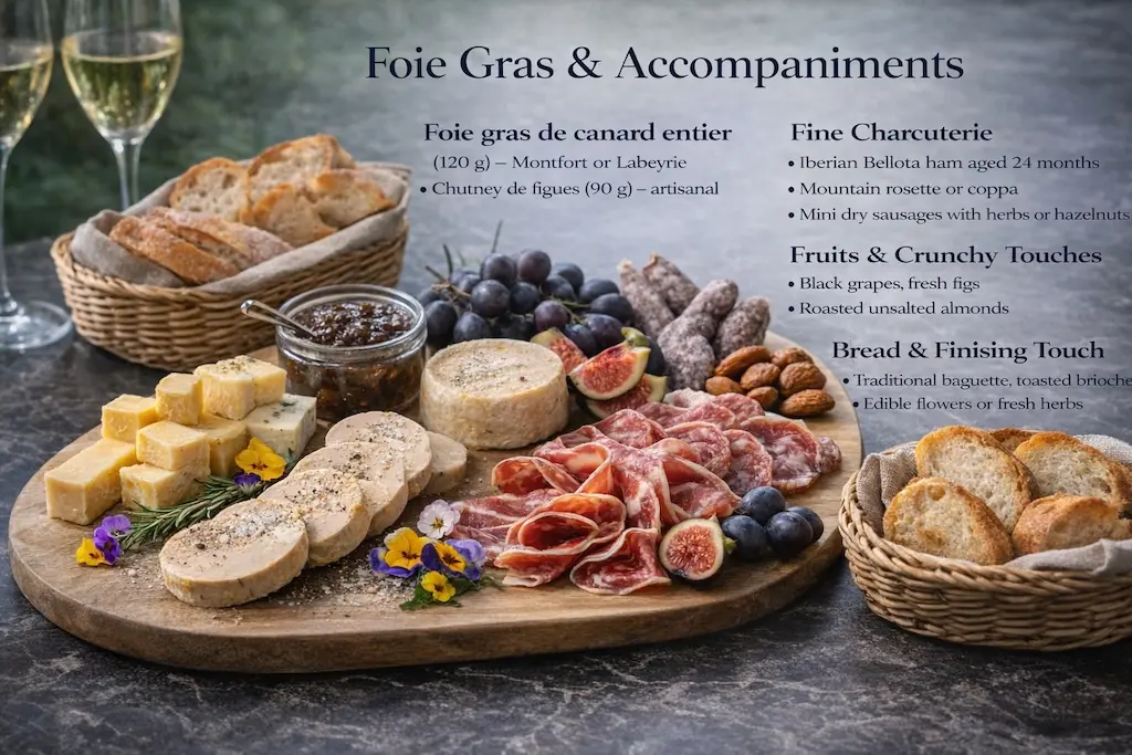 Planche de Charcuterie – Selection 3 pers