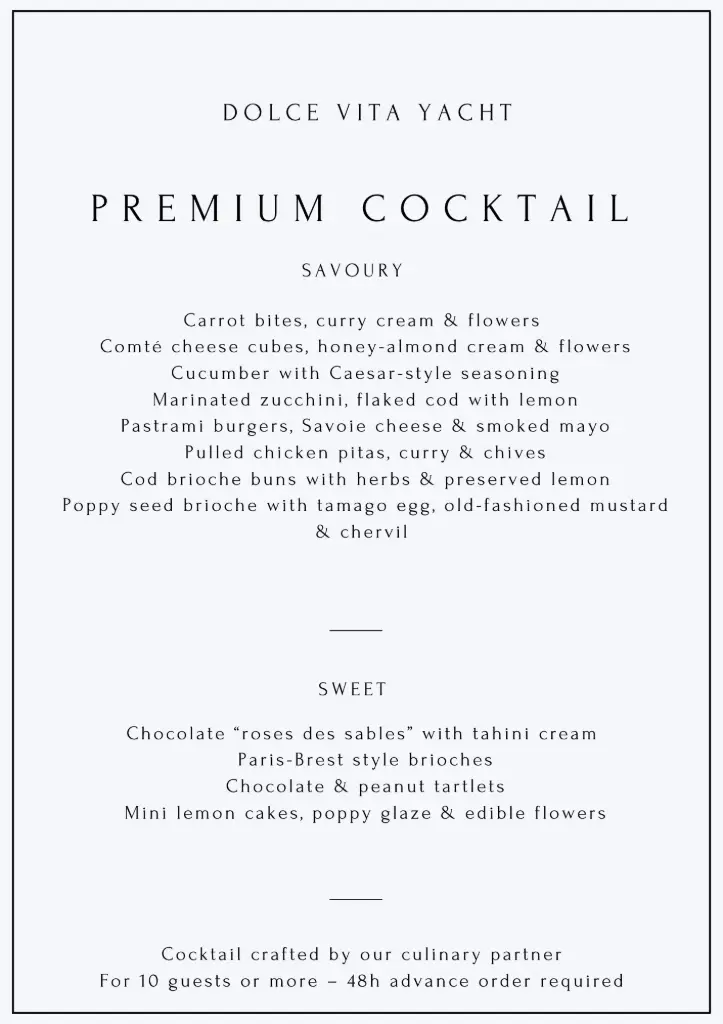 PREMIUM COCKTAIL