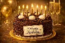 Birthday Cake "le merveilleux" 4-5 pers