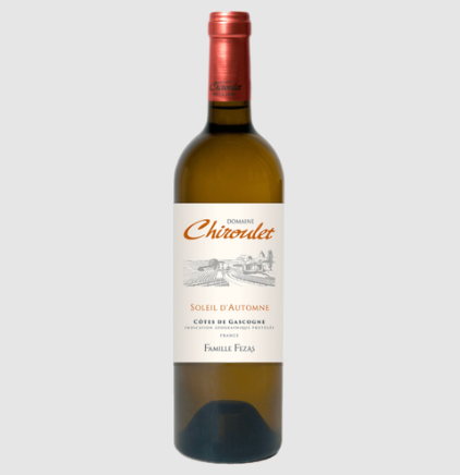 VIN BLANC - Chiroulet Côtes de Gascogne Soleil D'automne