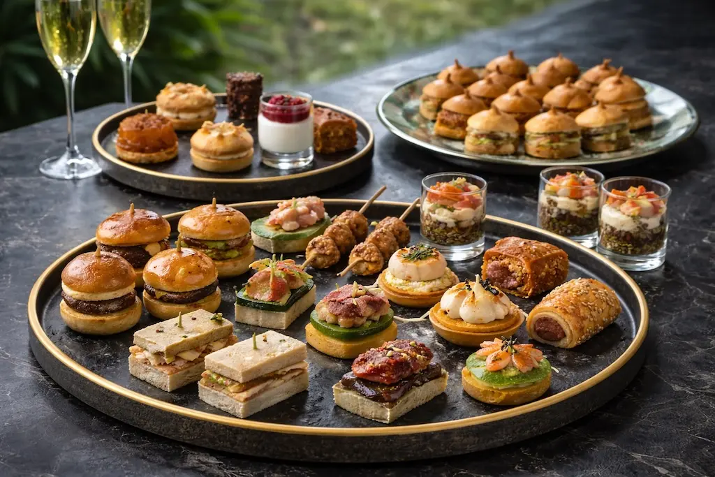 COCKTAIL DINATOIRE -  18 pieces/pers  (150€  per Pers - mini 6 pers)