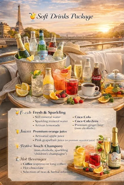 Soft Drinks Package – €15 / person