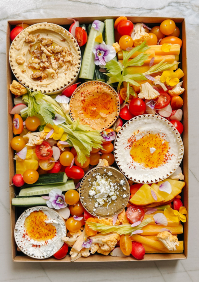 Deluxe Vegetarian Platter - (for 5 guests)