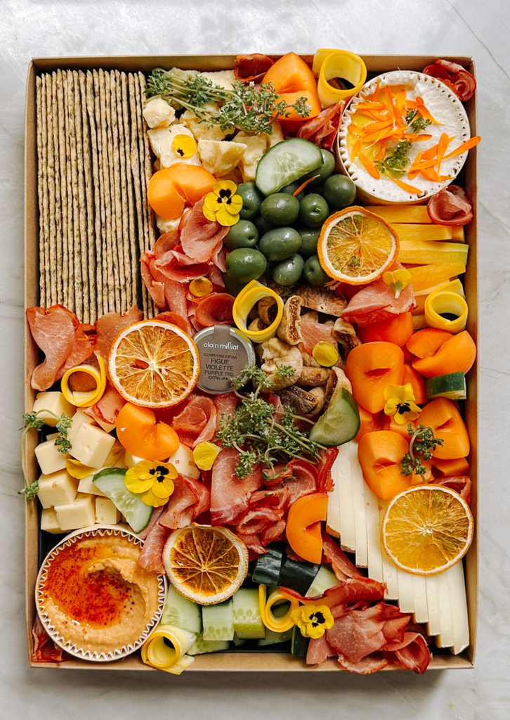 Deluxe Cheese & Charcuterie Platter - (for 5 guests)