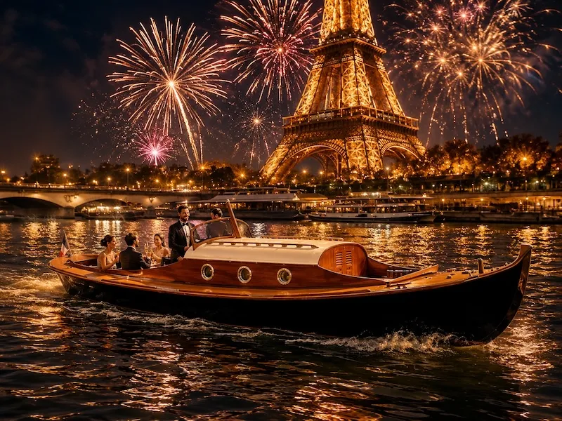 Pinasse Evening - July 13th -fireworks