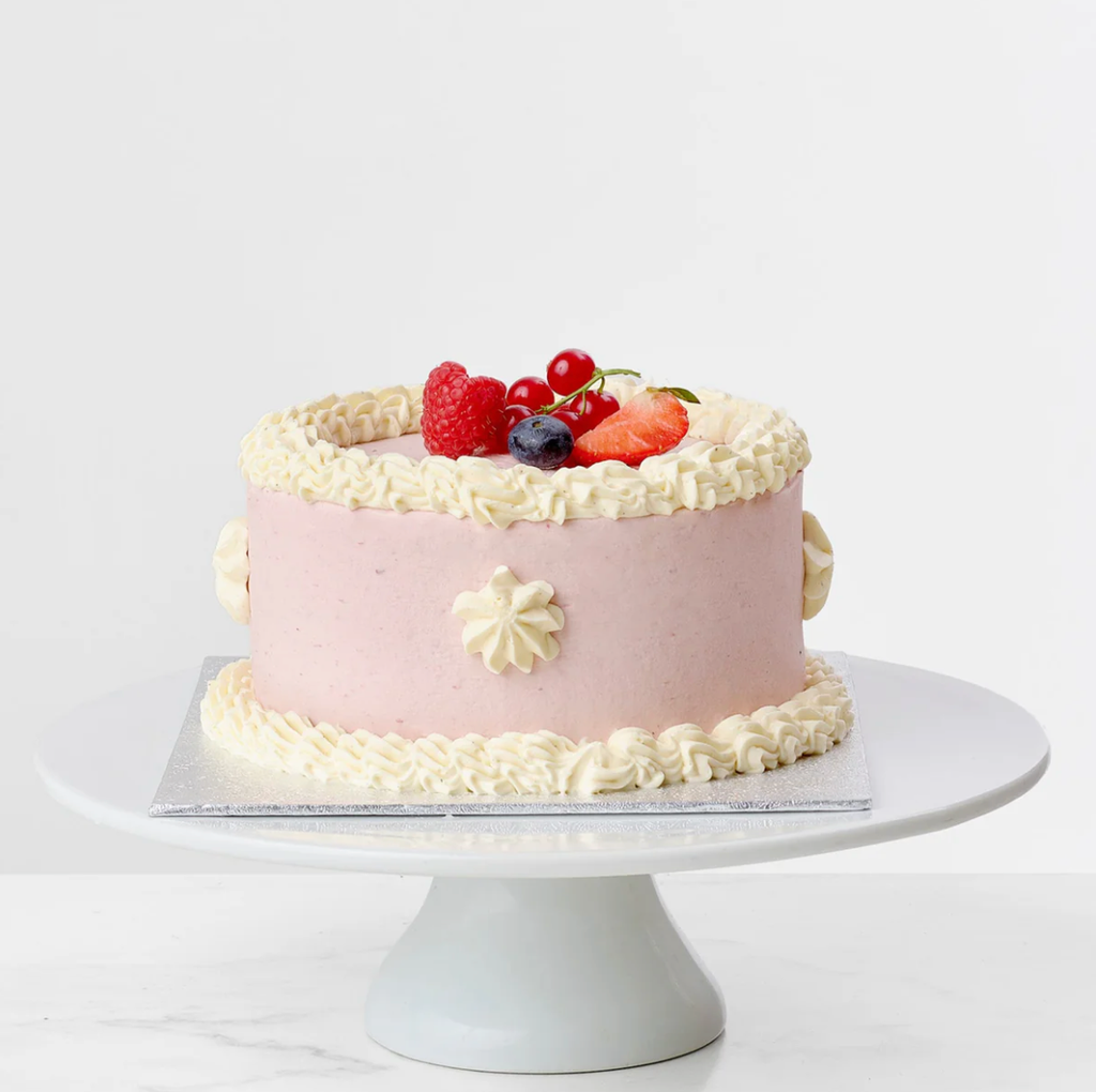 Birthday Cake "Raspberry Passion" (4 guests, Classic)