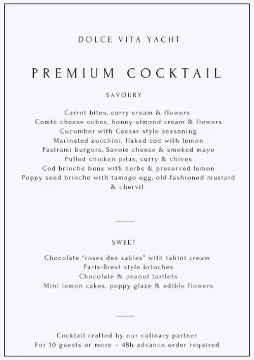 PREMIUM COCKTAIL 